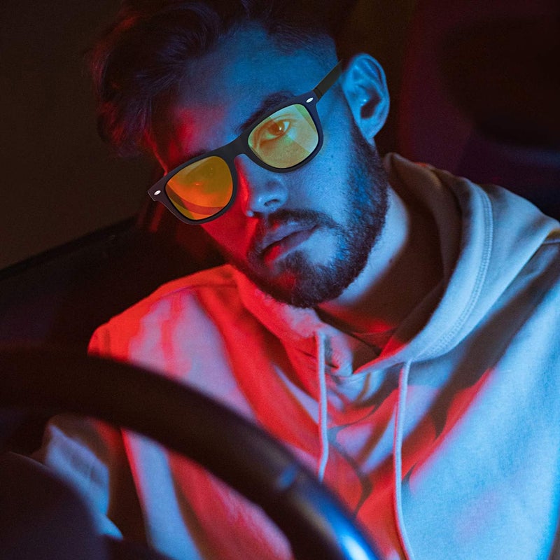 Joopin Square Sunglasses Polarized UV Protection Trendy Designer Sun Glasses Men Women - Image 2